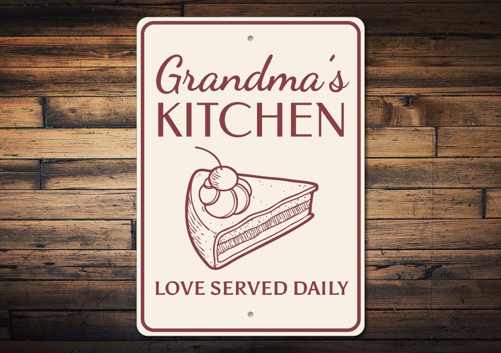 Grandma's Kitchen Sign
