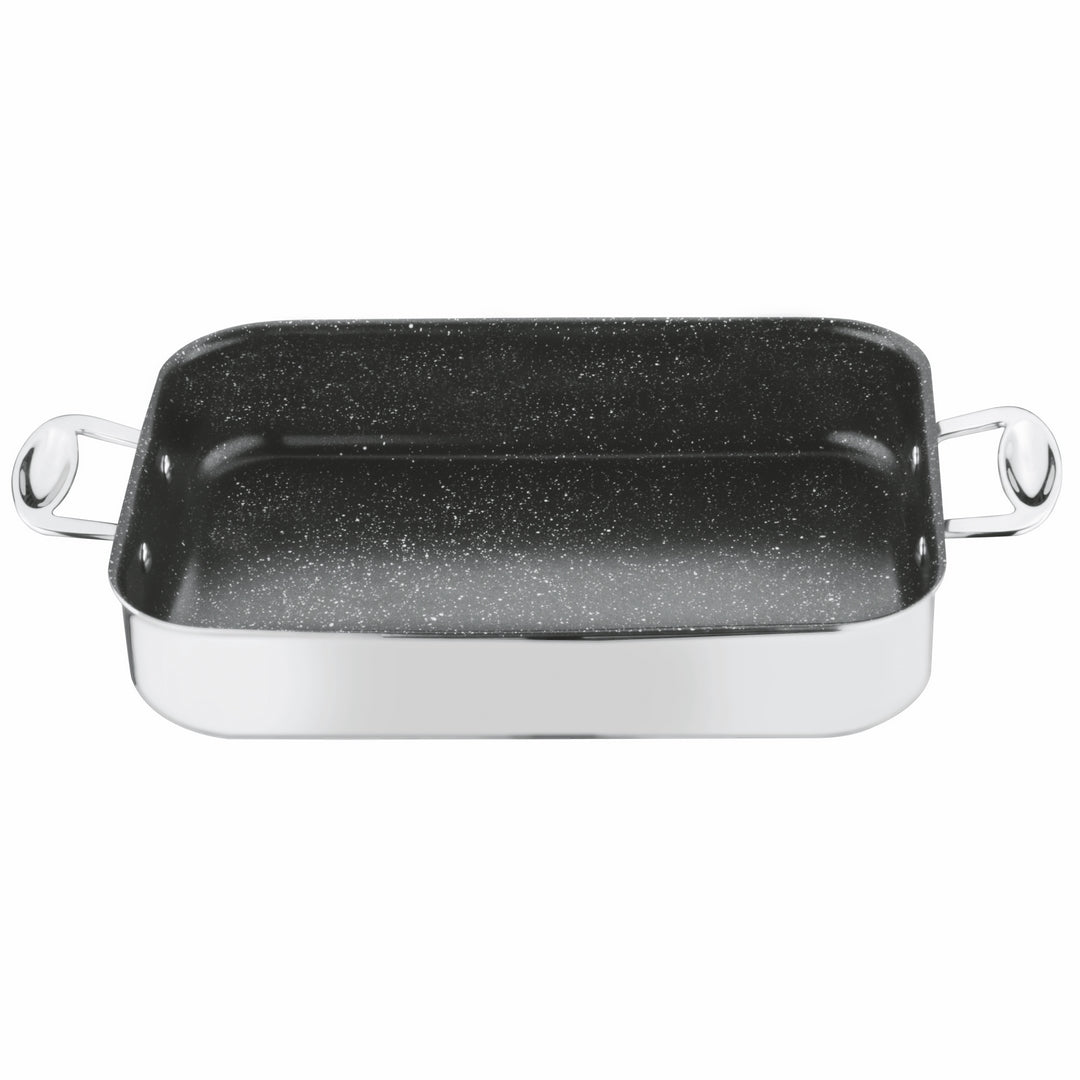 TRAY FOR ROAST GLAMOUR STONE | Kitchen + Metal |