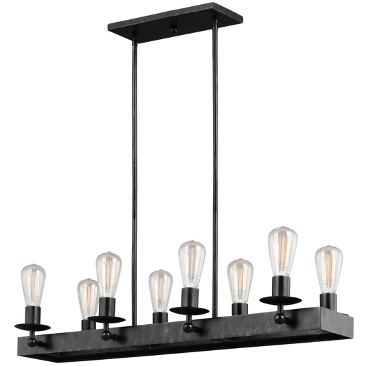 Ravenwood Manor 8-Light Linear Chandelier