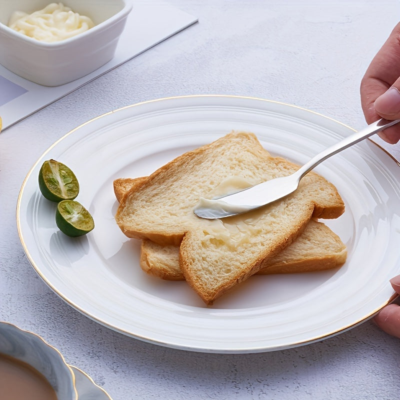 2Piece Stainless Steel Cheese Butter Knife Set