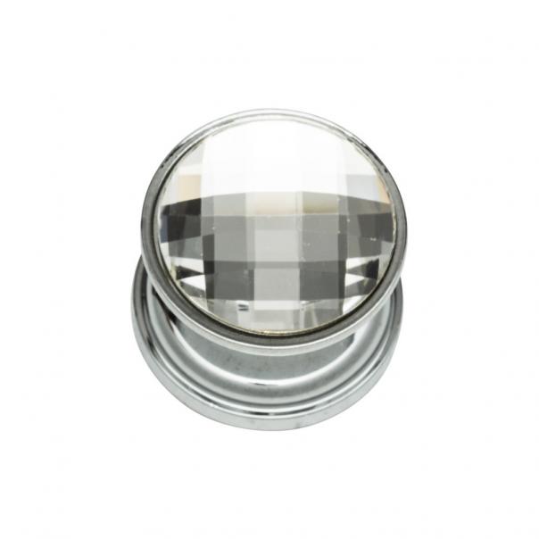 Crystal Large Round Knob
