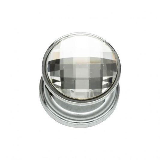 Crystal Large Round Knob