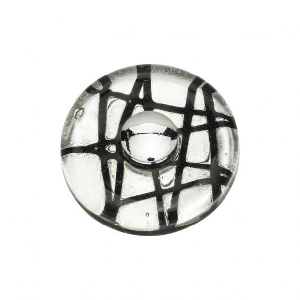Eclipse Glass Round Knob