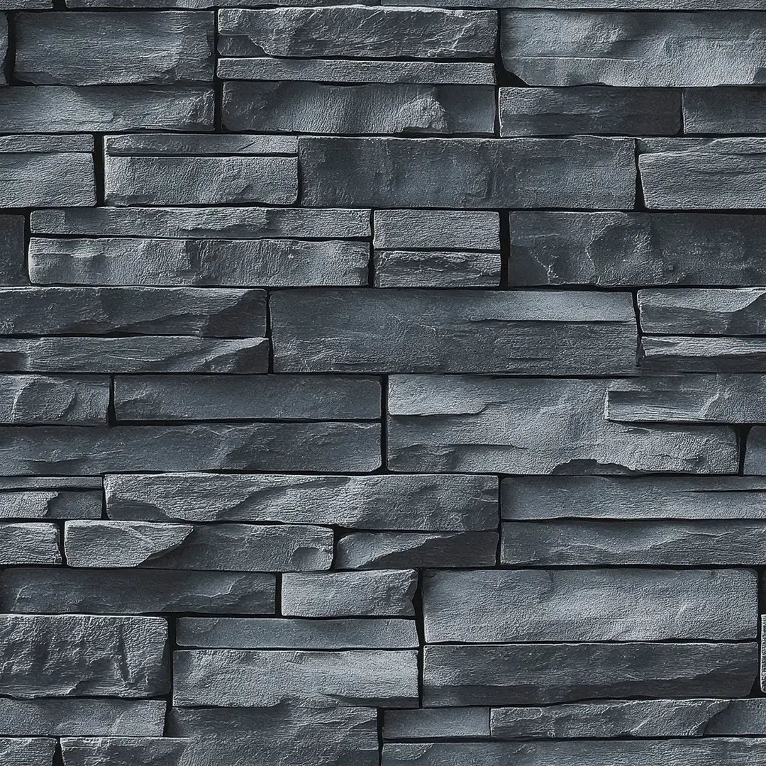 Charcoal Ledge Stone Wall