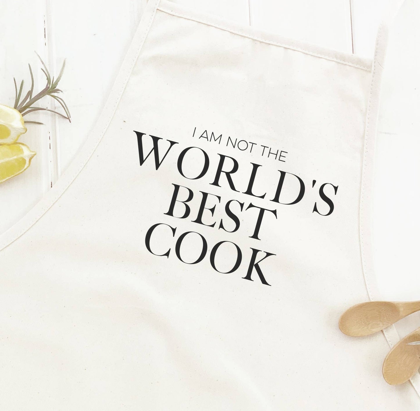 World's Best Cook (NOT) - Women's Apron | Aprons | Kitchen + Metal
