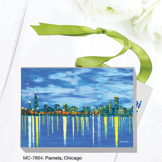 Pamela, Chicago, Mini Canvas (MC-7864A)