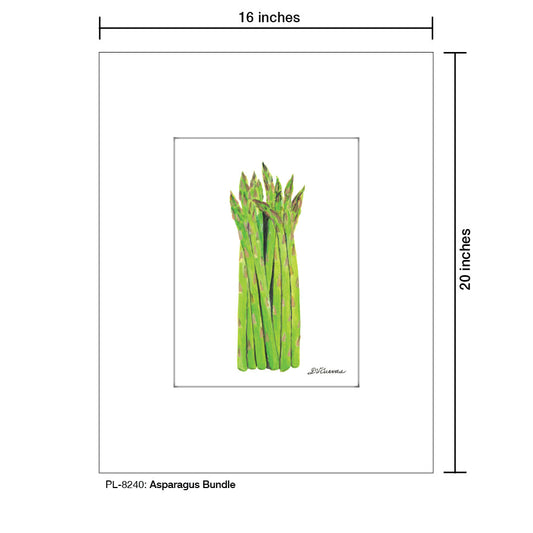 Asparagus Bundle, Print (#8240A)
