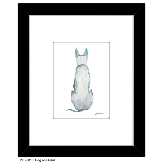 Dog on Guard, Print (#8018D)