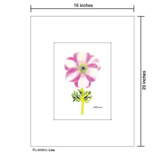 Lisa Anemone, Print (#8096G)
