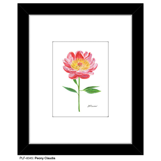 Peony Claudia, Print (#8345A)
