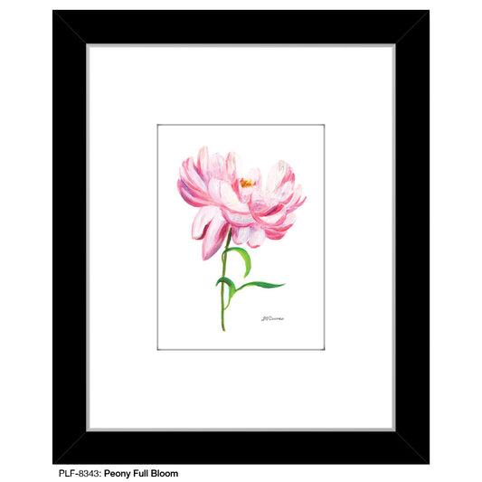 Peony Full Bloom, Print (#8343B)