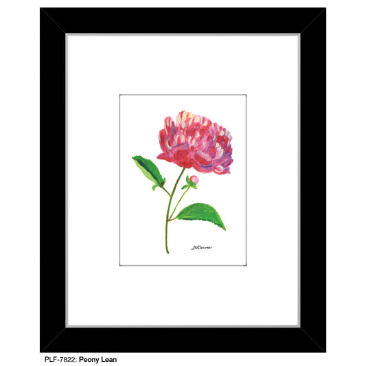 Peony Lean, Print (#7822A)