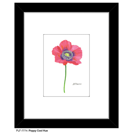 Poppy Cool Hue, Print (#7774A)