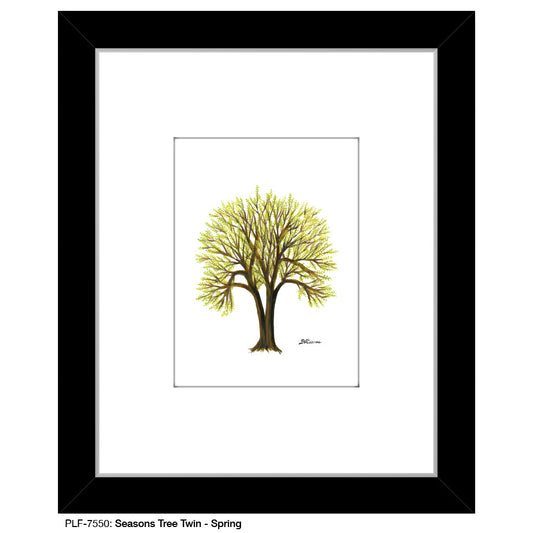 Seasons Tree Twin, Print (#7550A)