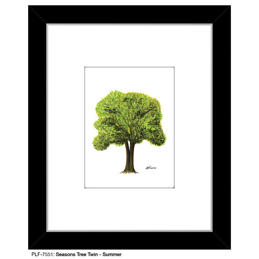 Seasons Tree Twin, Print (#7551B)