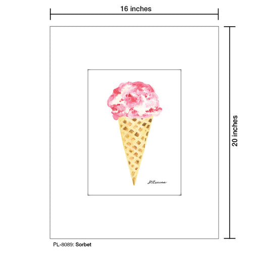 Sorbet, Print (#8089A)