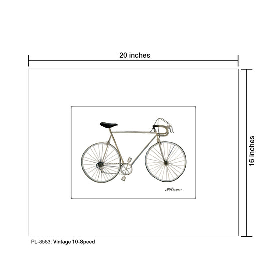 Vintage 10-Speed, Print (#8583B)