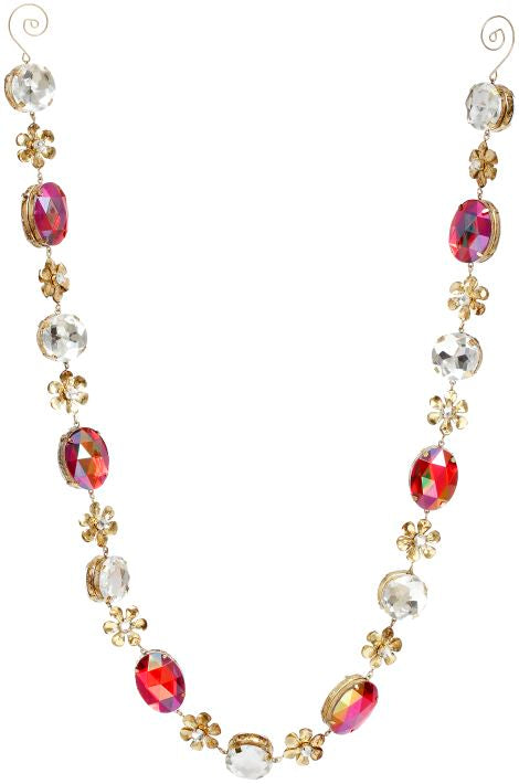 36" Gem Oval Garland