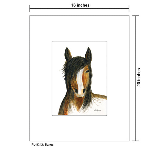 Bangs, Print (#8242A)