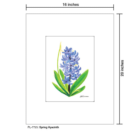 Spring Hyacinth, Print (#7725A)