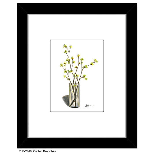 Orchid Branches, Print (#7446A)