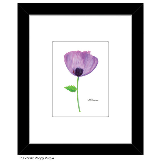 Poppy Purple, Print (#7776A)