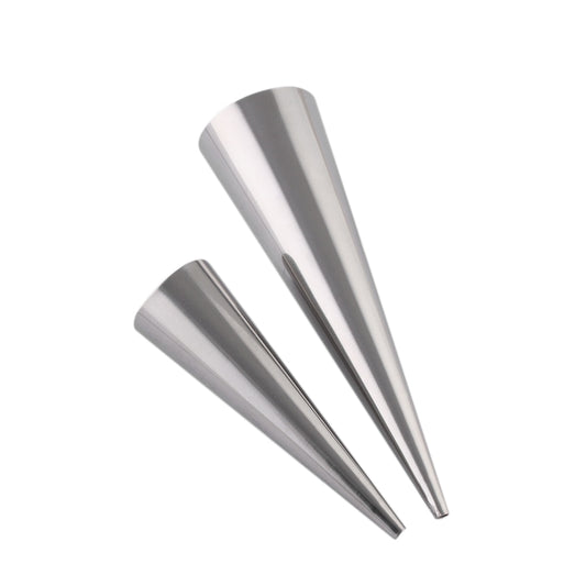 3Pcs/Set Stainless Steel Spiral Tube Baked