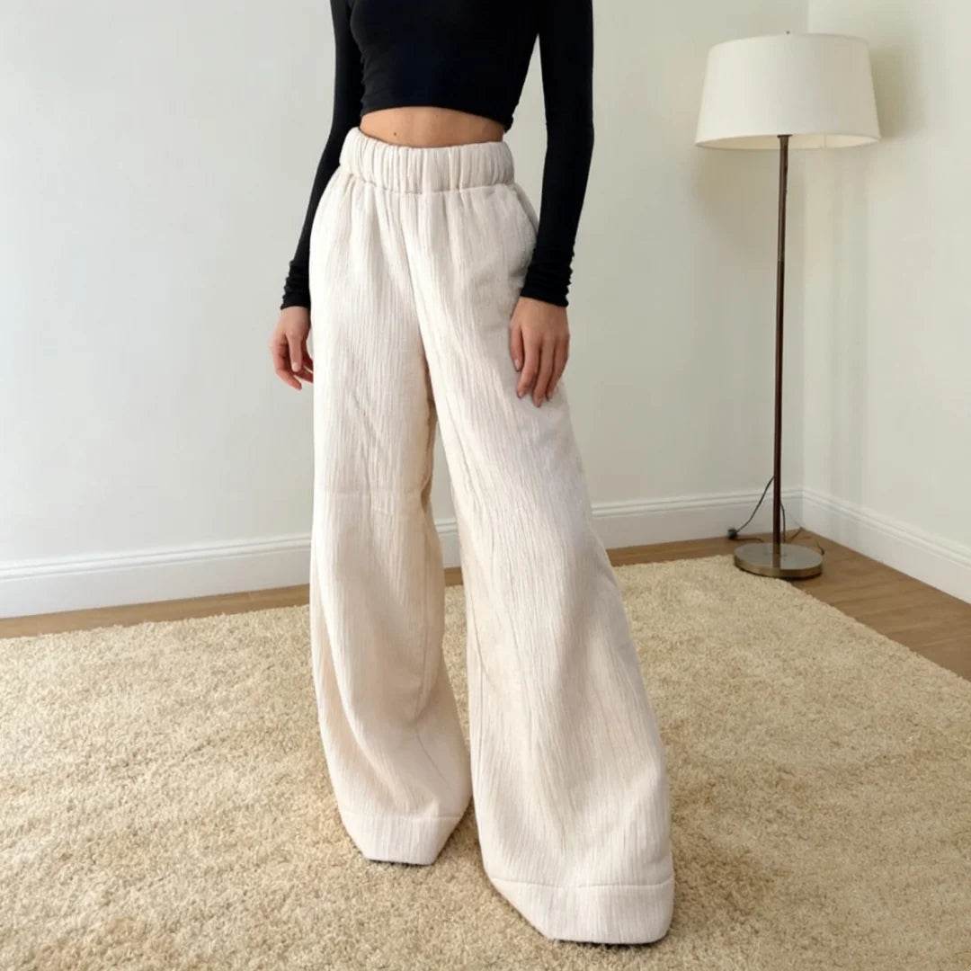 Winter Pants – Warm, Loose & Stylish Wide-Leg Fit for Effortless Comfort