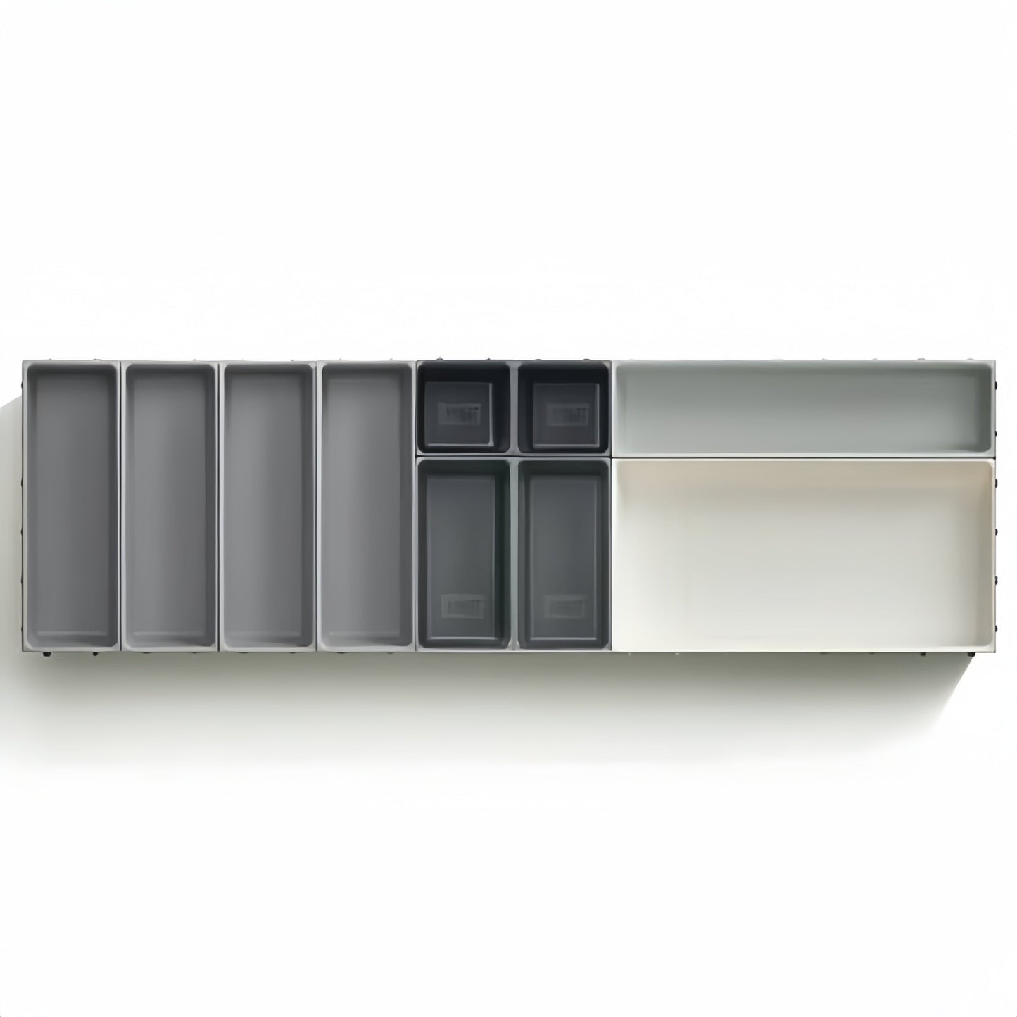 10-Piece Multipurpose Kitchen Flatware Organizer Set – Adjustable