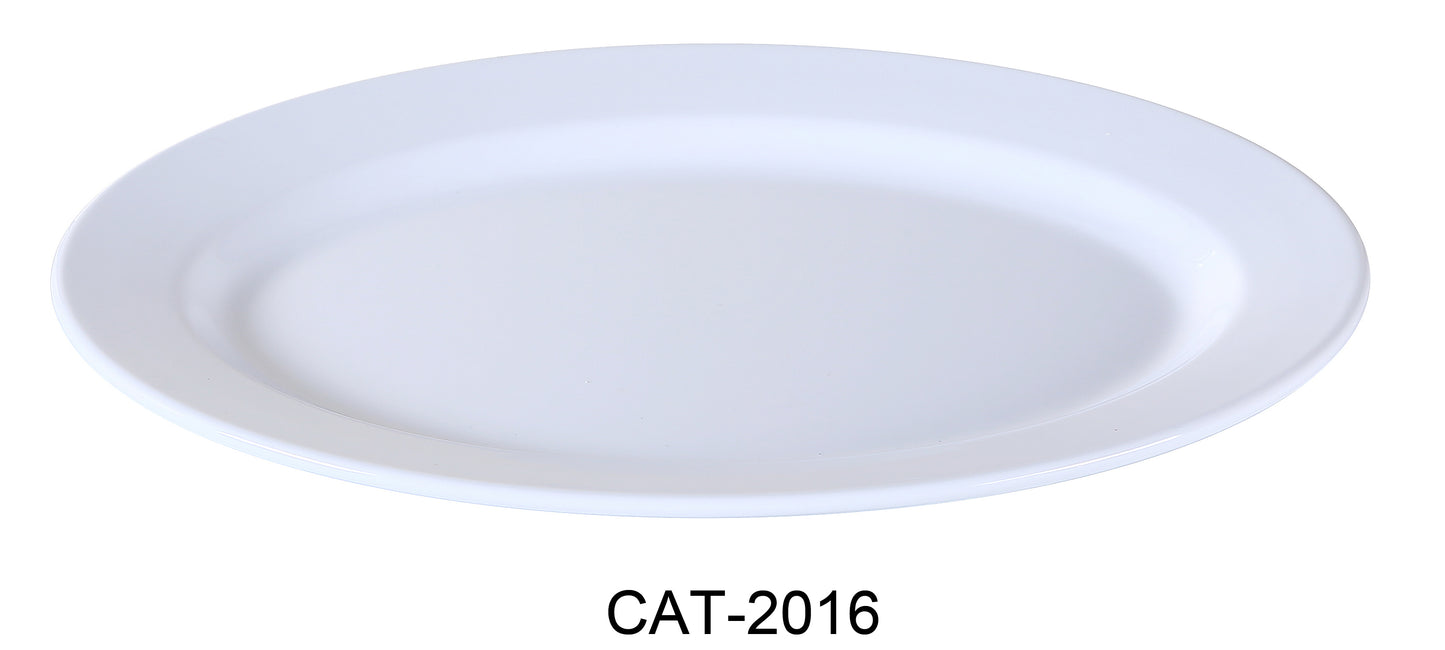 Yanco CAT-2016 Catering Oval Plate