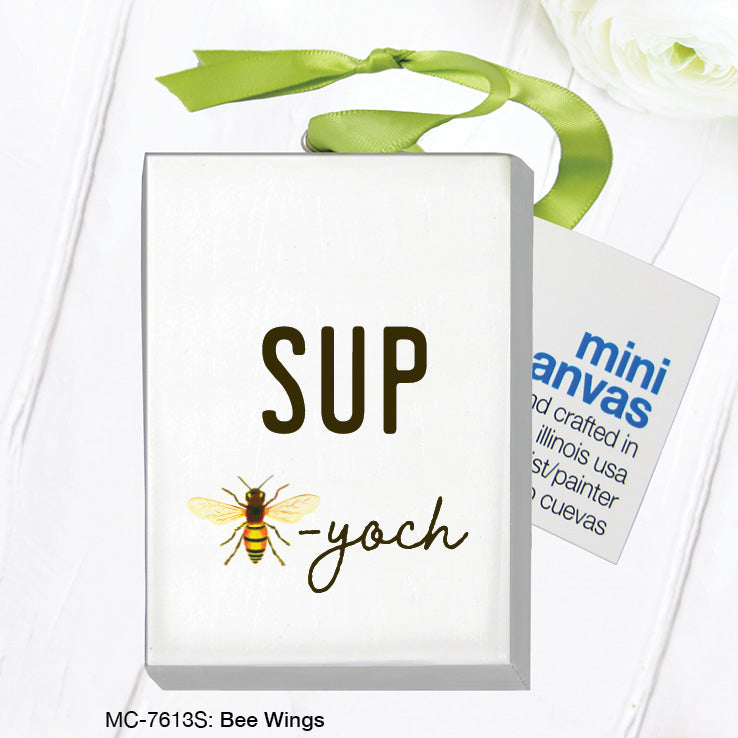 Bee Wings, Mini Canvas (MC-7613S)