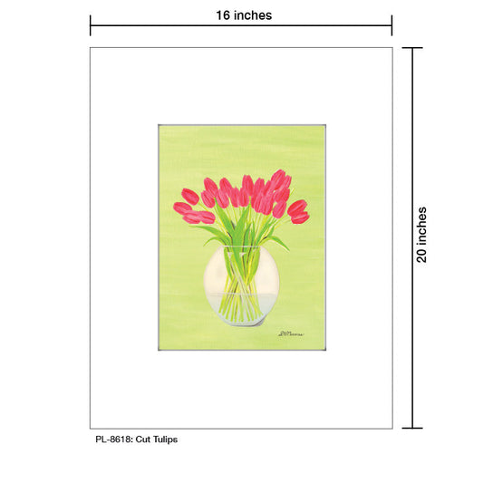 Cut Tulips, Print (#8618C)
