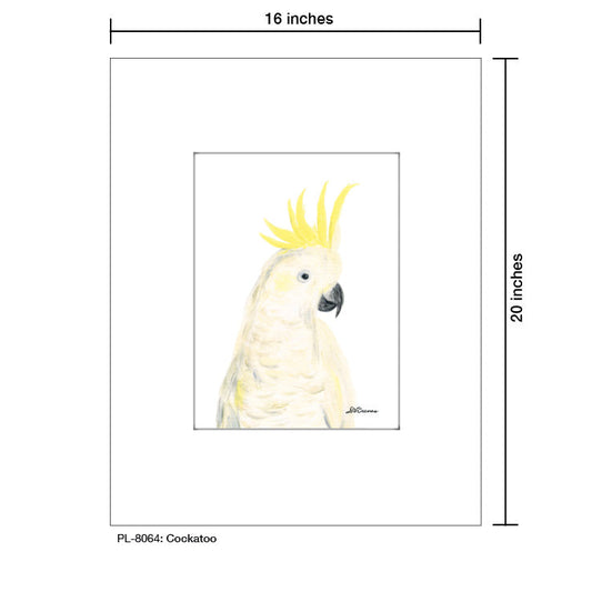 Cockatoo, Print (#8064C)