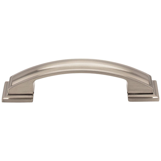 96 mm Center-to-Center Satin Nickel Square Annadale Cabinet Pull
