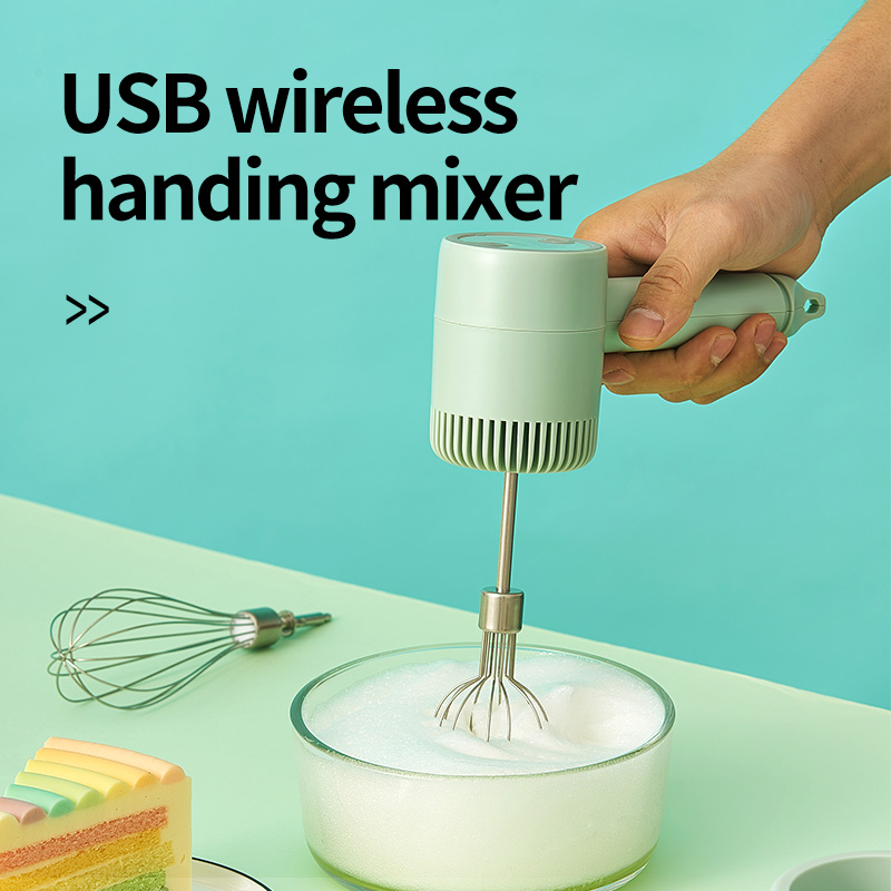 New Rechargeable Wireless Egg Beater Electric Home | Kitchen Accessories | Kitchen + Metal