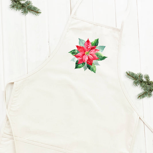 Poinsettia - Women's Apron | Aprons | Kitchen + Metal