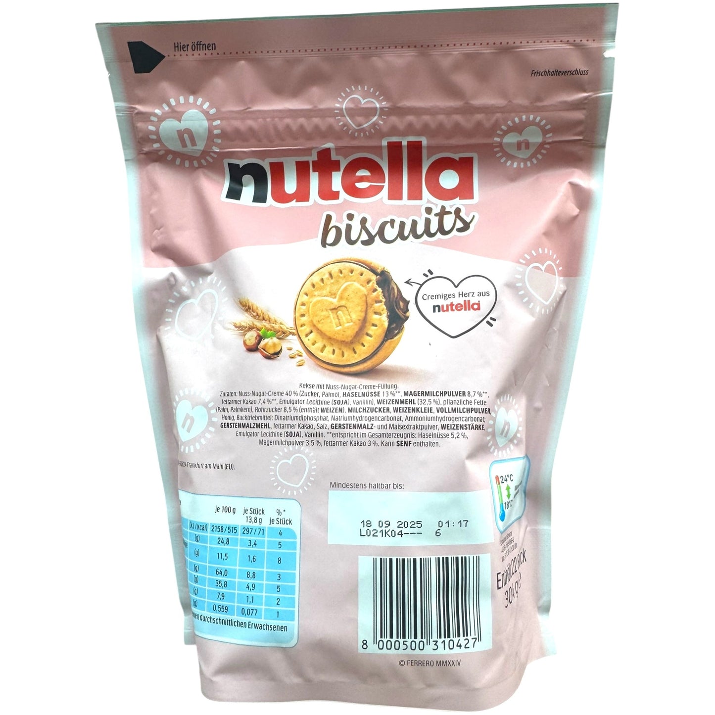 Nutella Chocolate Biscuits - Delicious Hazelnut Cream-Filled Treats for Every Occasion