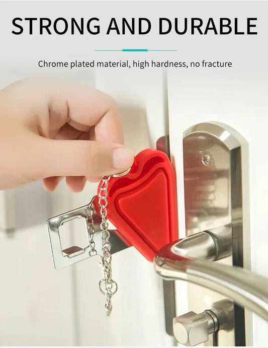 Portable Door Lock Travel Lock Anti-Theft Hotel Lock