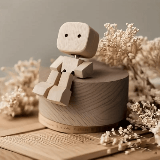 Swaying Wooden Figure – Handmade Decorative Balance Toys