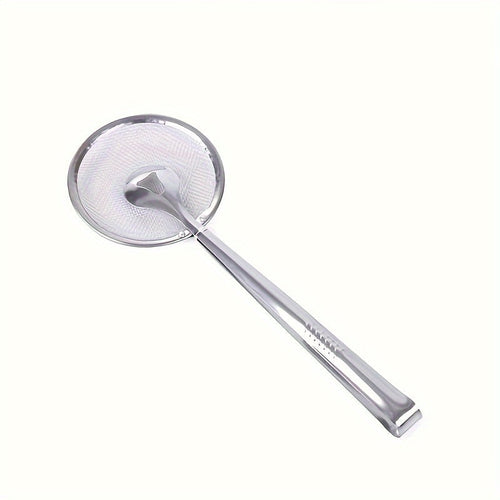 HeatResistant Stainless Steel Strainer Tongs for Frying