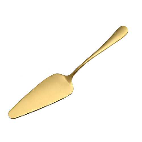 Stainless Steel Cake Shovel with Serrated Edge Tool