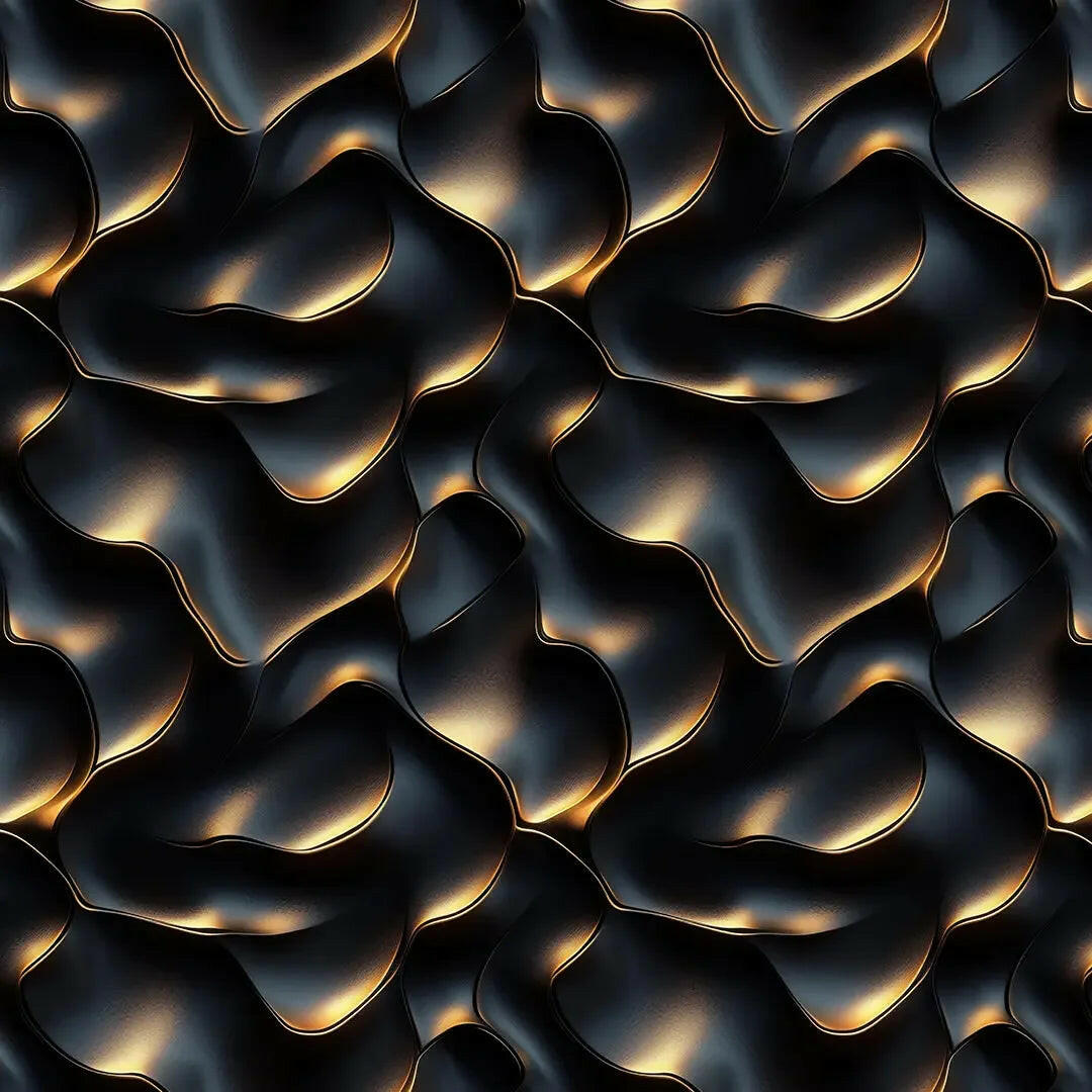 Molten Noir Gilded Contours