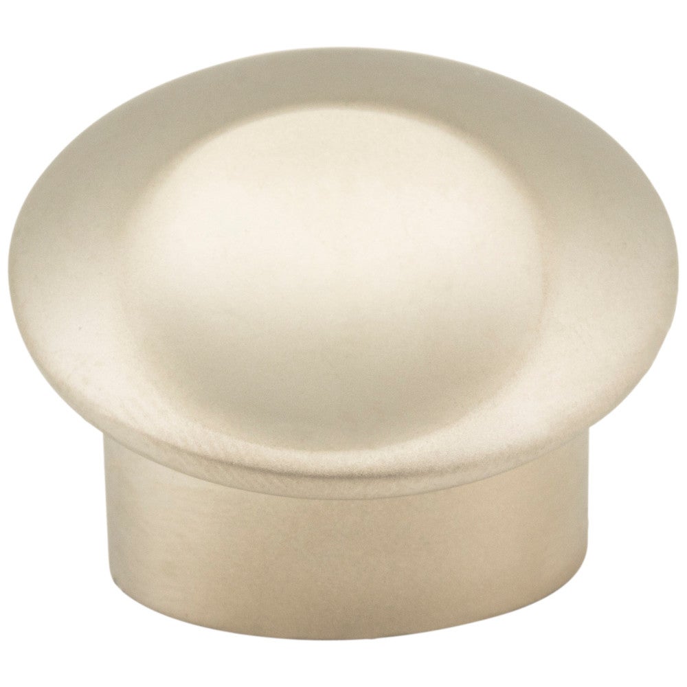 1-1/4" Diameter Dull Nickel Round Capri Cabinet Knob