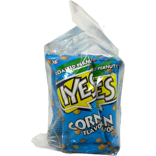 Iyes Corn Flavor Peanuts - Roasted Crunchy Snack, Perfect for Parties and Enjoyment