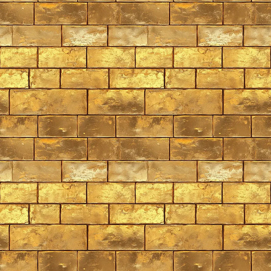 Gilded Treasury Brick Wall
