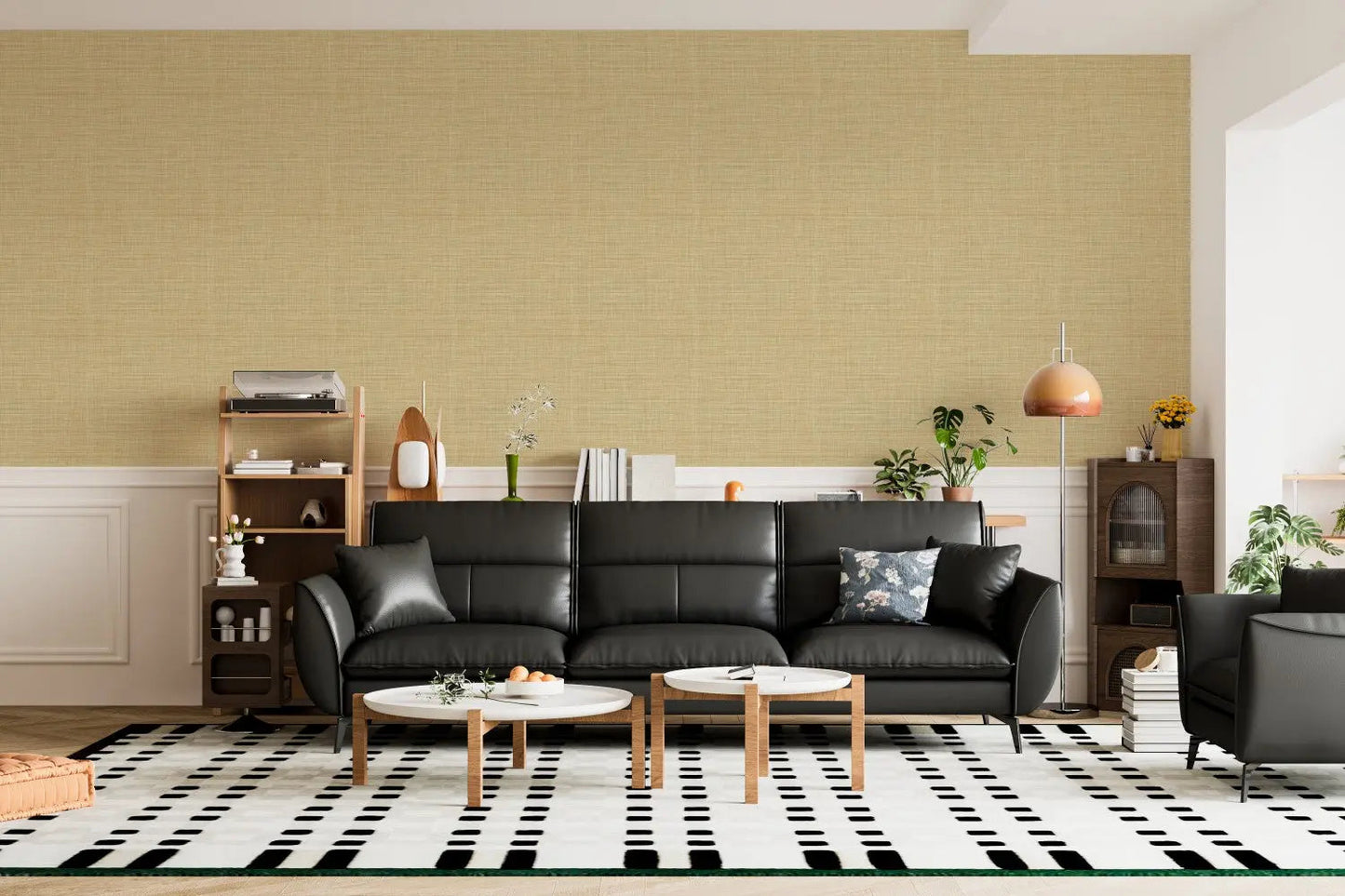 Woven Sunbeam Linen Texture