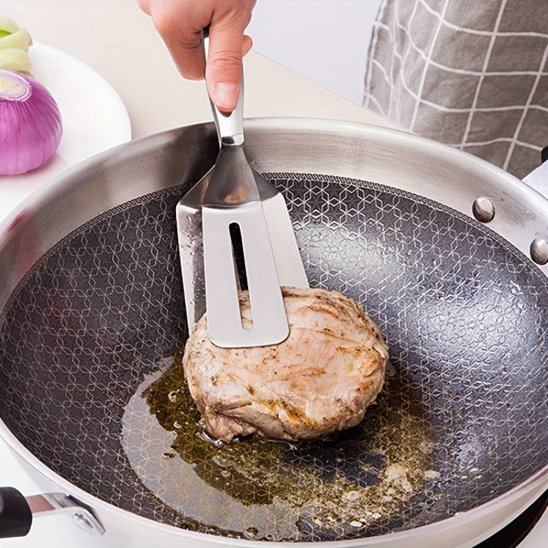NonStick Steel Fish Flip Spatula for Home Cooking