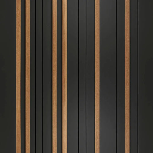 Noir & Oak Linear Panel