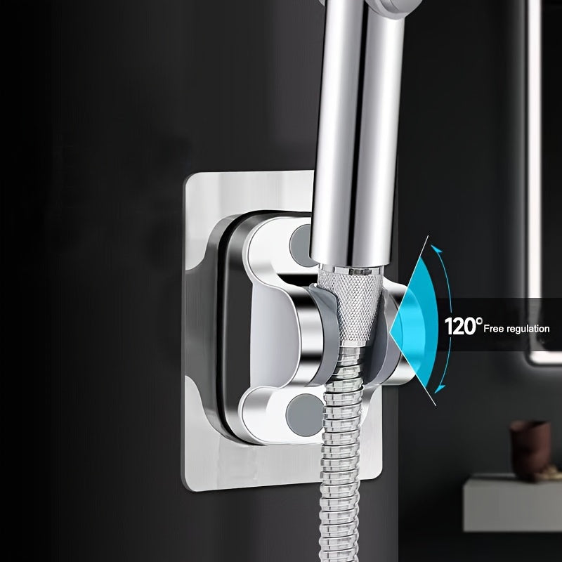 Adjustable NoDrill Wall Mounted Shower Rack