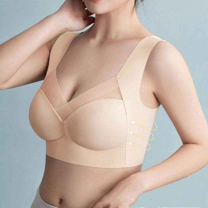 Seamless Shockproof Sports Bra for Women Yoga & Fitness Bralette